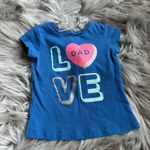 Carter's Blue Love Dad Tee